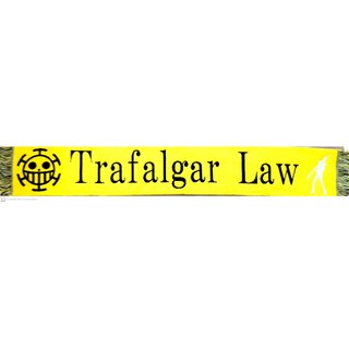 ผ้าพันคอ วันพีช วันพีซ One piece Trafalgar Law scarf for sale in Japan Only