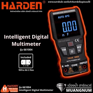 Harden รุ่น 661004 เครื่องมัลติมิเตอร์ เครื่องมัลติมิเตอร์อัจฉริยะ Intelligent Digital Multimeter Max-10A  CAT II 600V