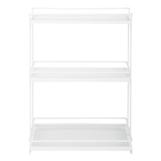 ชั้นวางขวดเครื่องปรุง 3 ชั้น KECH สีขาว ชั้นวางของในครัว 3-TIER KITCHEN RACK KECH WHITE