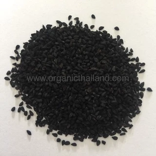 100กรัม เทียนดำ บดผง ฮับบะตุสเซาดะห์ black seed powder - Nigella sativa powder