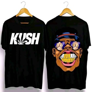 เสื้อคู่รัก - เสื้อยืดTee_home/™✔ผู้ชาย❈∋ ขนาดพิมพ์ MENS KUSH2.0 เสื้อยืด/ สีด้านหน้า&amp;back ออกแบบ A