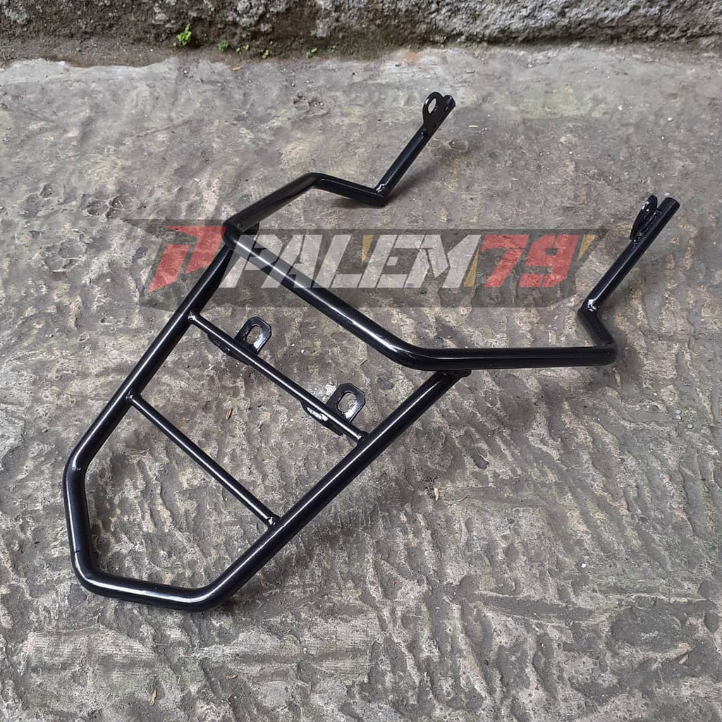 อุปกรณ์จัดฟัน KLX 150 S & Dtracker รุ่นเก่า - ขายึดหลัง - กระเป๋าเดินทาง