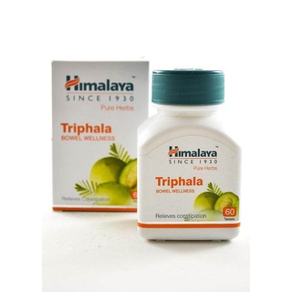 Himalaya Triphala (ลดอาการขับถ่ายไม่ออก) 60Tablets/เม็ด