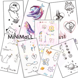 minimall รอยสักมินิมอล ลายเส้นน่ารักๆ ลายใหม่ล่าสุด