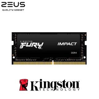 KINGSTON FURY IMPACT 8GB 2666MHz DDR4 CL15 SODIMM แรมโน๊ตบุ๊ก