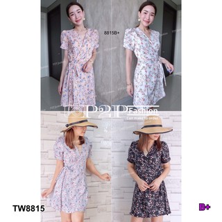 Dress เดรสกิโมโนลายดอก TW8815