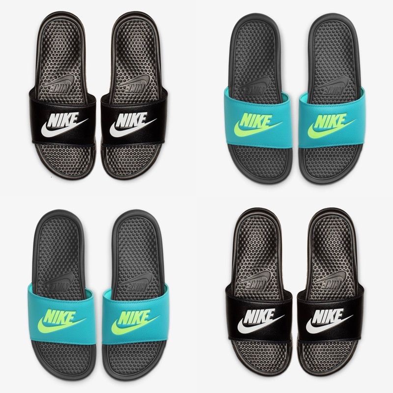 nike benassi green