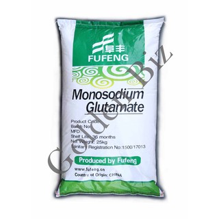 Monosodium glutamate 60 mesh (MSG) (China) โมโนโซเดียมกลูตาเมท 60 เมท (ผงชูรส) (จีน) ***ขนาด 25 kg***