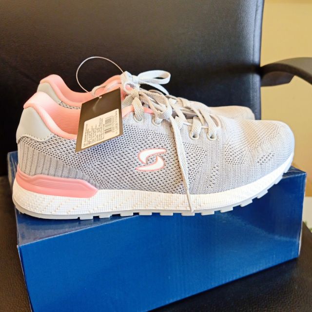 รองเท้าวิ่งผู้หญิง S Sports size 38 สีเทา/ชมพู
