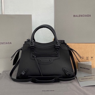 พรี Balenciaga Neo Classicกระเป๋าถือหนังแท้กระเป๋าแฟชั่นกระเป๋าสะพายข้าง กระเป๋าสะพาย