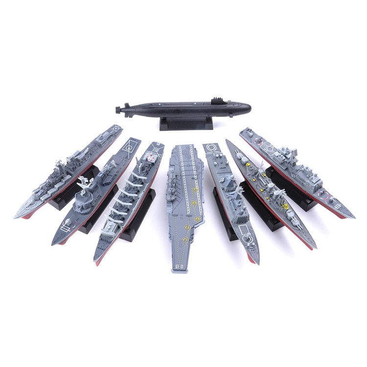 โมเดลเรือรบ 4D DIY puzzle assembly