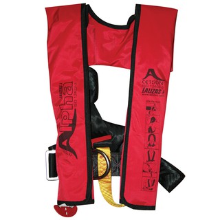 ALPHA  71101 เสื้อชูชีพพองลม INFL.LIFEJACKET.MANUAL.ADUL T.170N,ISO 12402-3