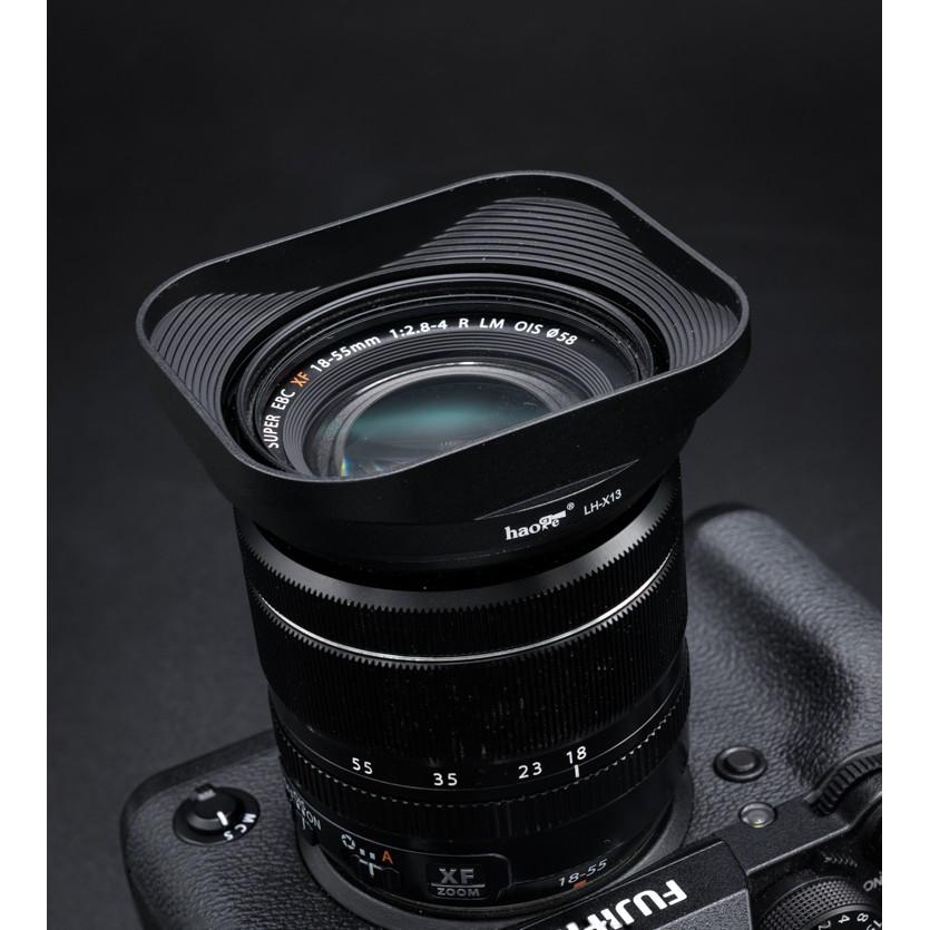 ฮูด Fuji 18-55mm f2.8-4 และ Fuji 14mm f2.8 Lens Hood ชุดแต่ง Fuji XE4 XPRO3 XT4 XH1 LH-X13