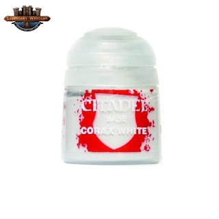 [BSFพร้อมส่ง] Citadel : BASE: CORAX WHITE (12ML) สีอะคริลิคสำหรับทาโมเดล