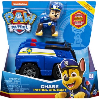 PAW Patro Chase’s Patrol Cruiser Vehicle with Collectible Figure ฟิกเกอร์ PAW Patro Chases Patrol Cruiser พร้อมของสะสม