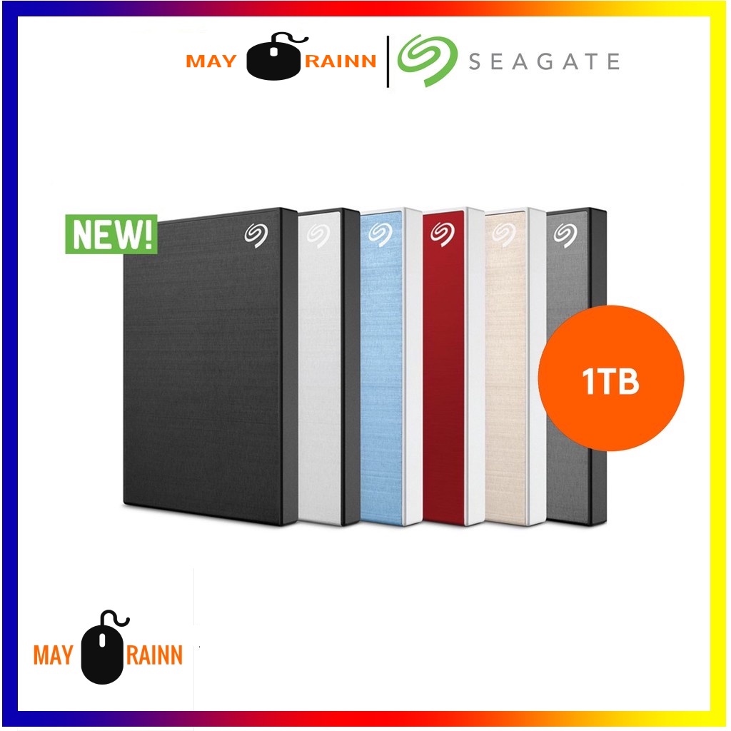 Seagate 1TB USB3.0 HDD 2.5"  External Slim Backup Plus  Portable External Hard Drive Disk for