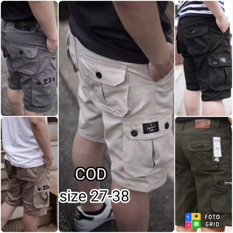 Whats More HITS Short Cargo Pants Men Army Stripes Ufc Venum Mma Beach Gym Running Fitness Series I9