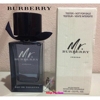 Burberry Mr. Burberry Indigo Edt 100 ml. ( Tester Box )