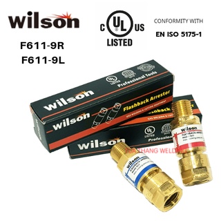 กันไฟย้อน/กันย้อนลม-แก๊ส ติดที่ด้าม Wilson Flashback Arrestors F-611R,F-611L