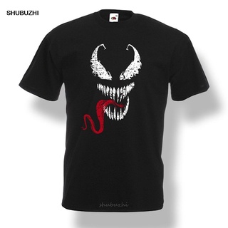 [S-5XL] 【ขายดี】Gildan เสื้อยืดแขนสั้นลําลอง ผ้าฝ้าย 100% พิมพ์ลาย Venom Comics สีดํา สําหรับผู้ชาย ไซซ์ S-3Xl