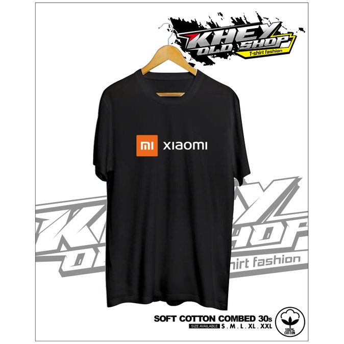 Xiaomi Gadget T-Shirt Logo Mobile Phone T-Shirt - Khey Old Shop