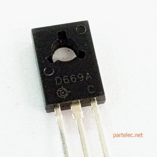 TRANSISTOR  D669 (NPN 180V 1.5A TO-126)