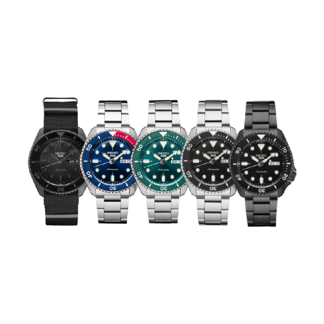 [โค้ด 415SURPRISE ลด 1000] SEIKO sport 5 นาฬิกาไซโก้ Auto SRPD51 SRPD53 SRPD55 SRPD57 SRPD59 SRPD61 SRPD63 SRPD65