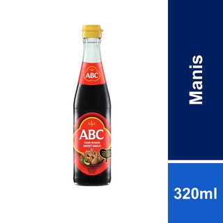 ซีอิ๊วดำหวาน อินโดนีเซีย ABC Saus Manis / Sweet Sauce 320ml (HALAL)320ml Product of Indonesia