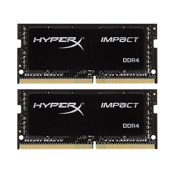 16GB (8GBx2) DDR4/2400 RAM NOTEBOOK (แรมโน้ตบุ๊ค) KINGSTON HyperX IMPACT (HX424S14IB2K2/16)