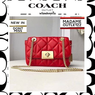 COACH | CASSIDY CROSSBODY WITH STUDDED DIAMOND QUILTING (COACH F38074)