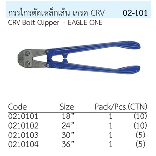 กรรไกรตัดเหล็กเส้น เกรด CRV