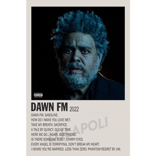 โปสเตอร์อัลบั้ม FM Dawn The Weeknd