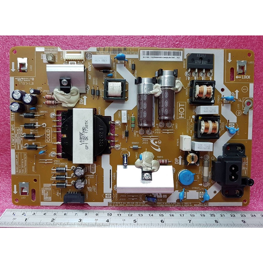 POWER SUPPLY SAMSUNG (ซัพพลาย ซัมซุง) อะไหล่แท้/ของถอดพร้อมใช้งาน พาร์ท BN44-00851C