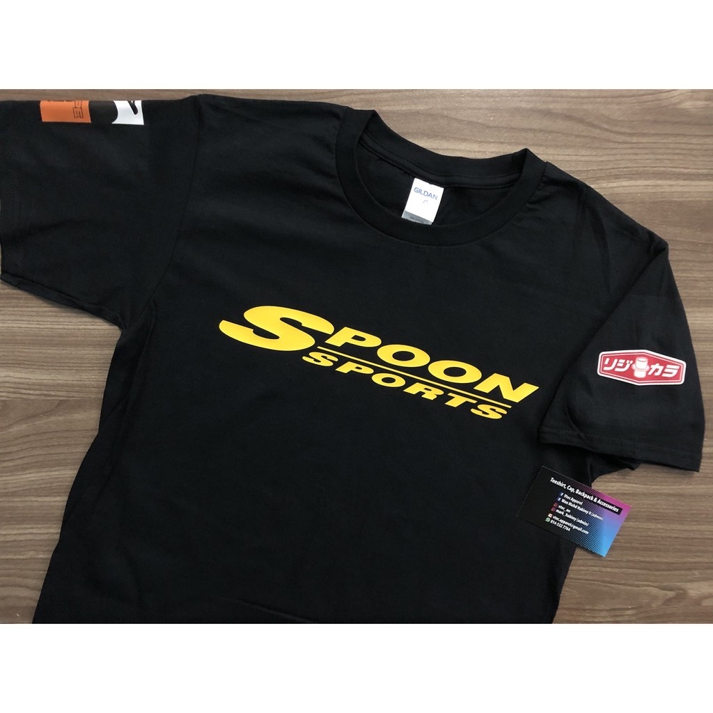 Spoon Sports Honda Civic EK9 TYPE R Limited (เสื้อยืดสีดํา)