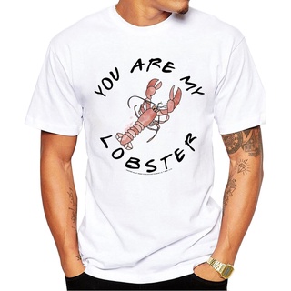 เสื้อยืดแขนสั้น พิมพ์ลาย My Lobster สไตล์ฮิปสเตอร์ แฟชั่นสําหรับผู้ชายS-5XL