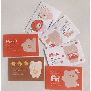 🐻postcard น้องหมีน่ารัก❤️