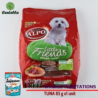 Alpo DOG FOOD SMALL 2.6 kg x1 unit Free Whiskas TEMPTATIONS TUNA 85 g x1 unit