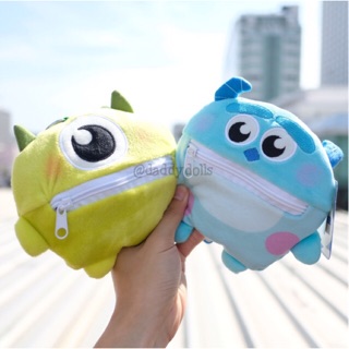 กระเป๋าใส่เหรียญ Mike Wazowski ไมค์ &amp; Sulley ซัลลี่ Be Friendly 5นิ้ว Monsters Inc