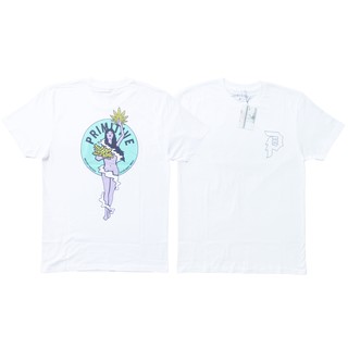 [100% Cotton] เสื้อยืดพิมพ์ลาย Primitive LIBERTY WEED