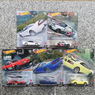 รถเหล็ก Hotwheels Ae86 , 3000GT , NSX , Skyline, Celica