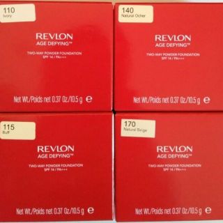 แป้งหน้าเนียน Revlon แป้งผสมรองพื้น สุดฮิต #115 เอจดีฟายอิงค์ทูเวย์ SPF14/PA+++ #115 Buff  สำหรับผิวขาวเหลือง