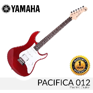 กีต้าร์ไฟฟ้า Yamaha รุ่น Pacifica 012 Red Matellic * เลือกสีได้ * ✅ ฟรี กระเป๋า สายแจ็ค คันโยก / ส่งด่วน