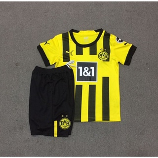 เสื้อกีฬาฟุตบอล Dortmund สําหรับเด็ก 2023