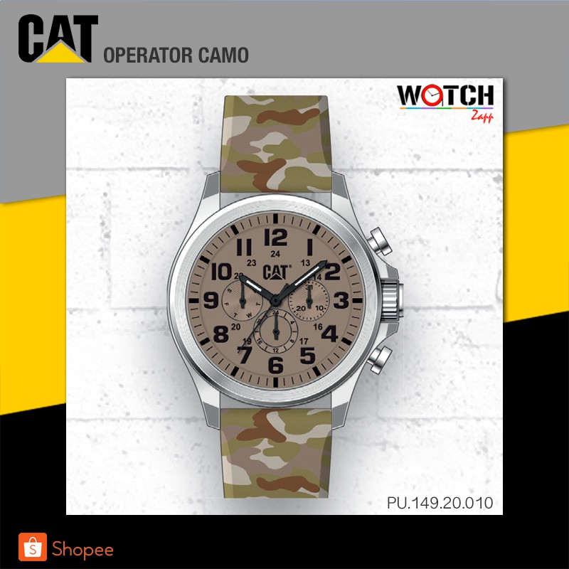 นาฬิกาข้อมือ Caterpillar Casual Men's Watches CAT PU.149.20.010