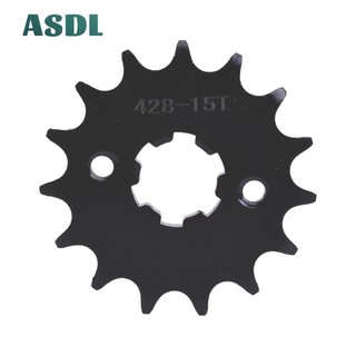 Asdl เฟืองโซ่ 15T 428 สําหรับรถจักรยานยนต์ Yamaha TW125 TW200 TW225 TW225E