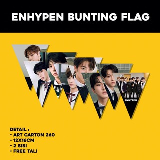 ธง Enhypen BUNTING KPOP