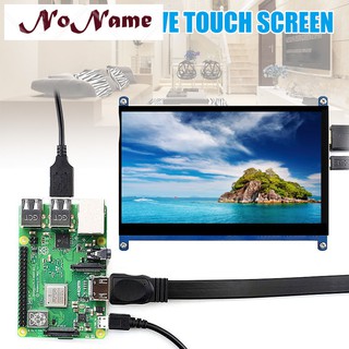 ราคาหน้าจอสัมผัส 1024x600 ความละเอียดจอ lcd hdmi tft 7 นิ้วสําหรับ raspberry pi