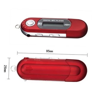 เครื่องเล่น MP3 Player Sport Digital Music ฟังวิทยุได้ อัดเสียงได้ ใส่ถ่าน AAA พร้อมความจุ 4GB+หูฟัง+กล่องพกพา
