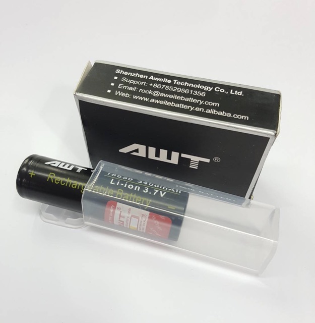 ถ่านชาร์จ AWT IMR 18650 3400mAh รูปที่ 7