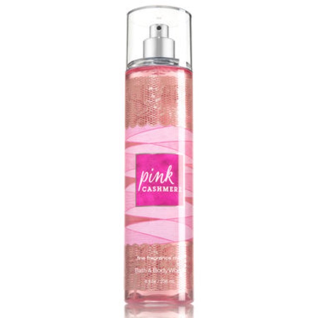 Fragrance mist  bath&amp;body work กลิ่น pink cashmere ขนาดทดลอง 10ml.